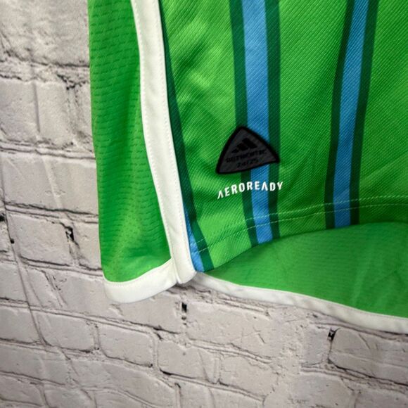 Seattle Sounders FC adidas 2024 The Anniversary Kit Authentic Jersey Size M - Picture 6 of 10